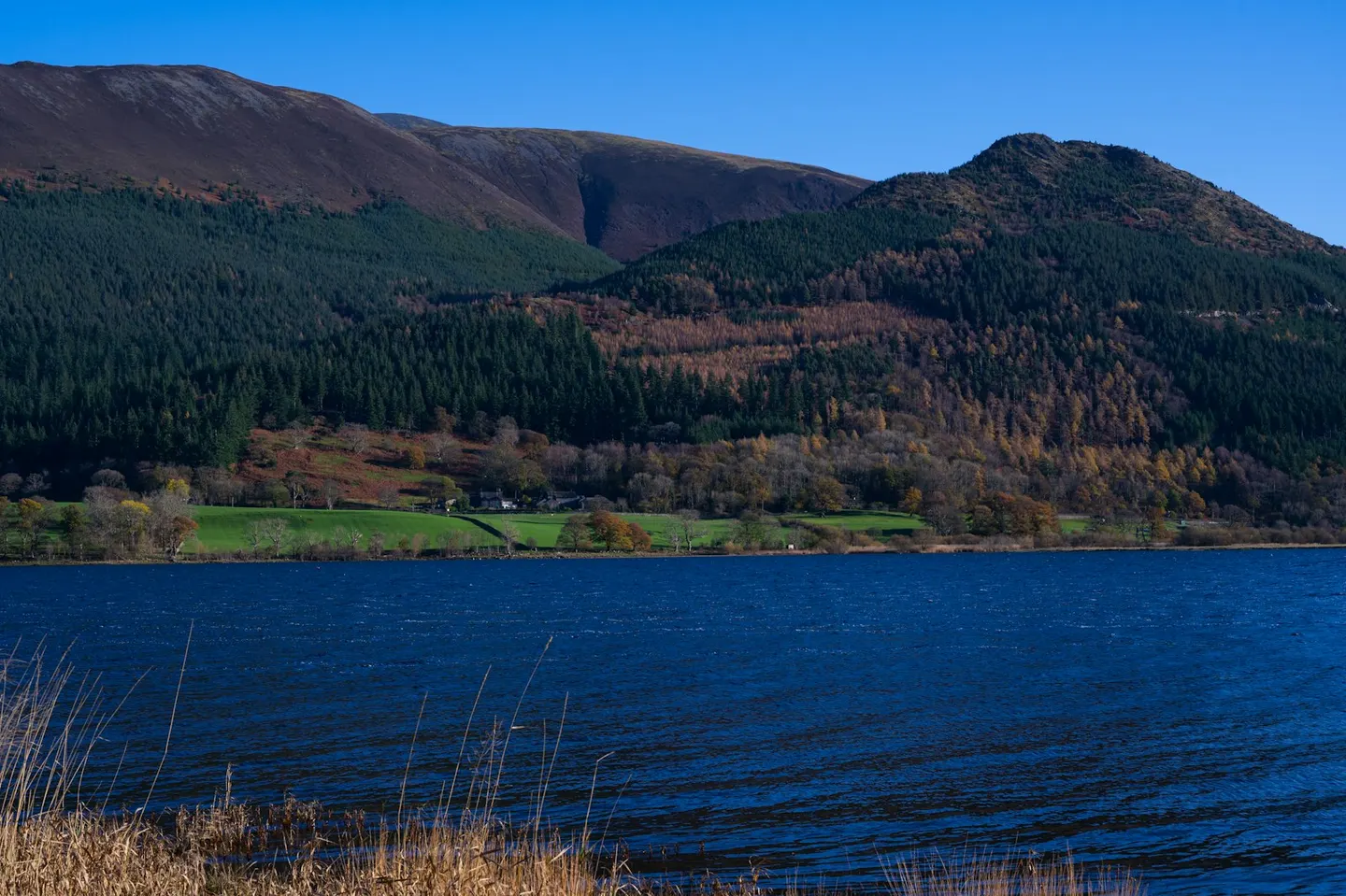 Photo of Bassenthwaite Lake, a Lake in the Lake District, Cumbria, north west England.