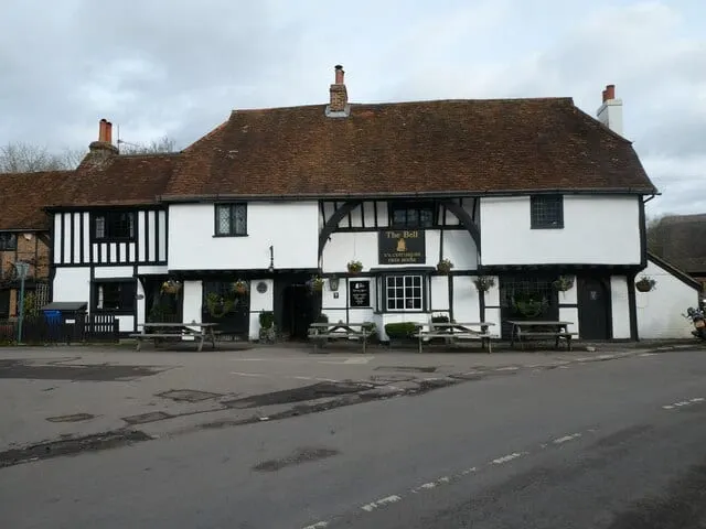 Photo of Waltham St Lawrence, a village in Berkshire, south east England.