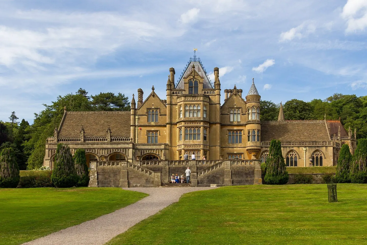 Photo of Tyntesfield, a Grade II* registered house & garden near Bristol, Somerset, south west England.