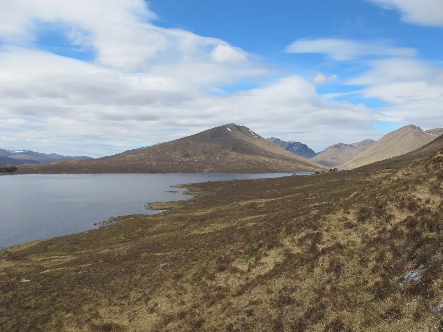 Photo of Loch Monar, a reservoir in Highland, the Scottish Highlands and Islands.