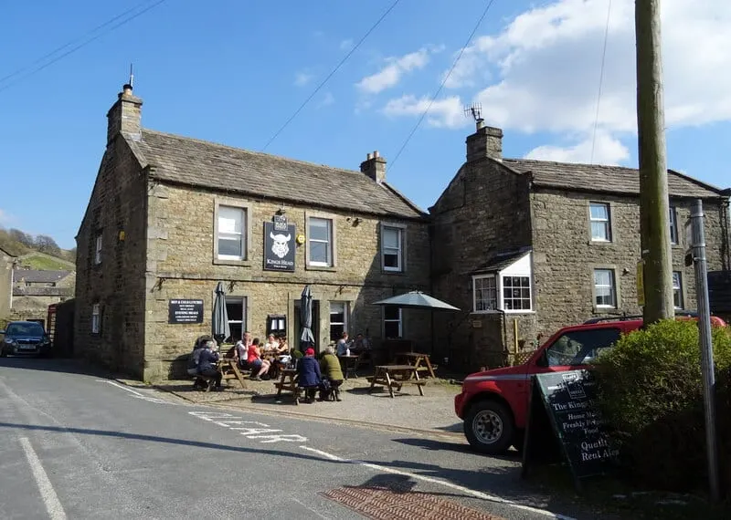 Photo of The Kings Head (Gunnerside), a pub in the Yorkshire Dales, North Yorkshire, northern England.