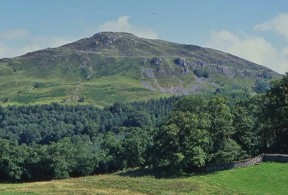 Photo: Foel Offrwm, a 405m hill near Dolgellau in Eryri, Gwynedd, north Wales.