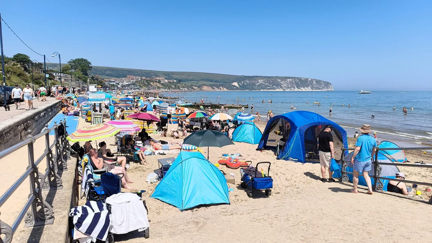 Photo of Swanage Central, a swimming spot in Dorset, south west England.