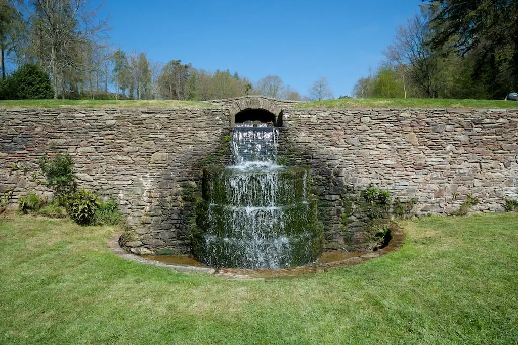Photo of Hestercombe Gardens, a Grade I registered house & garden near Crowcombe, Somerset, south west England.