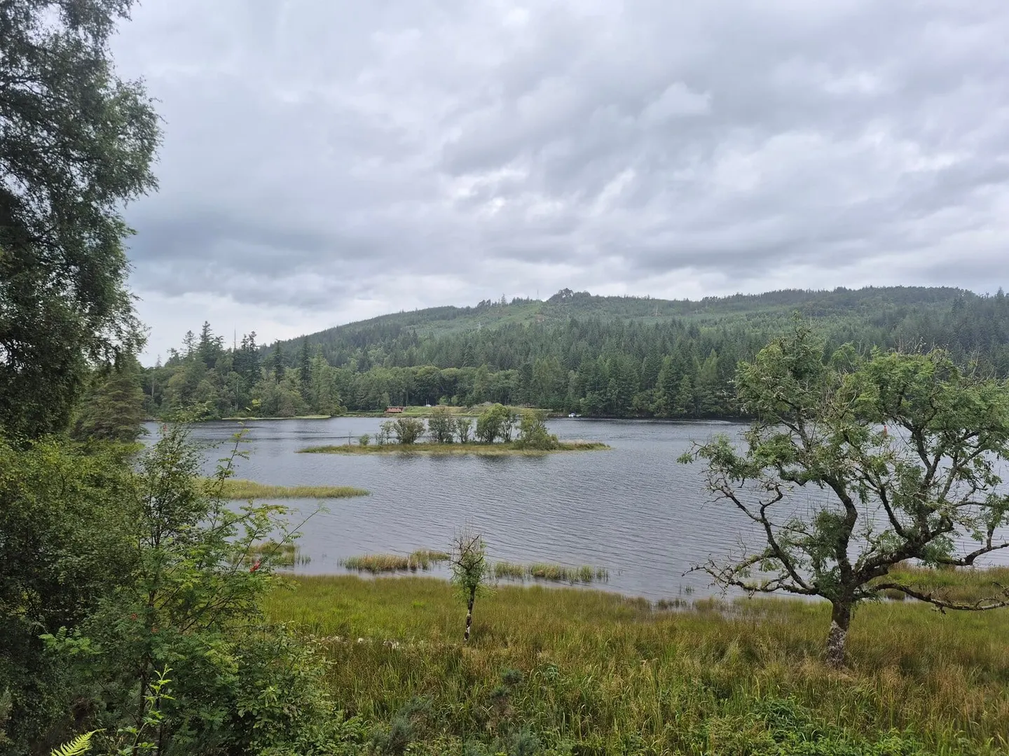 Photo of Loch Oich, a loch near Fort Augustus, Highland, the Scottish Highlands and Islands.