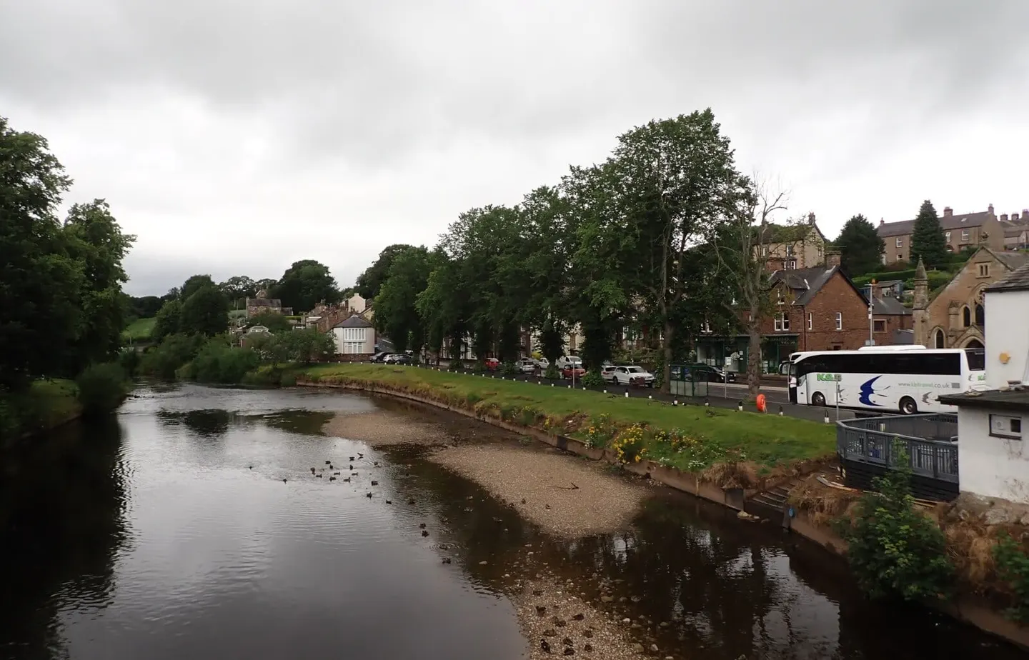 Photo of Appleby-in-Westmorland, a village in Cumbria, north west England.