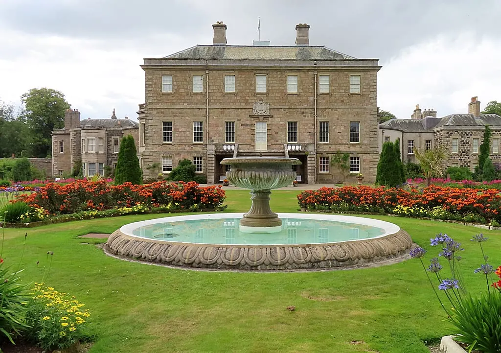 Photo of Haddo House Garden, a garden near Tarves, Aberdeenshire, north east Scotland.