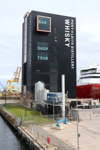 Photo of Port of Leith Distillery, a distillery in Edinburgh, central Scotland.