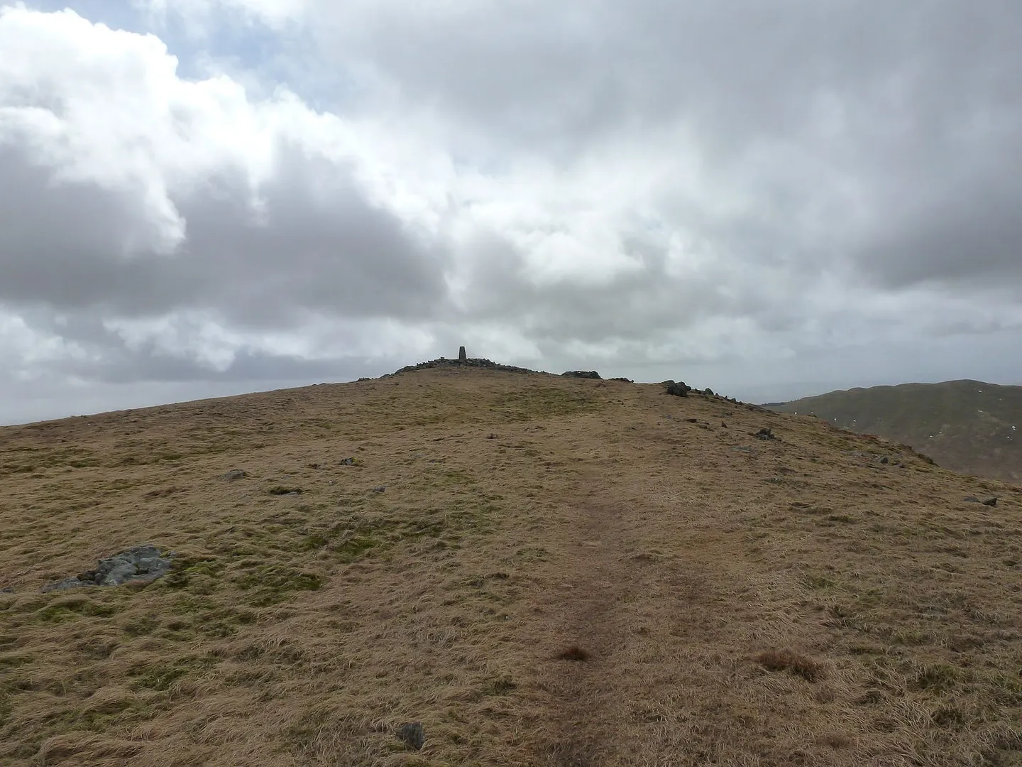 Photo: Pumlumon Fawr, a 753m hill near Devil's Bridge, Ceredigion, mid Wales.