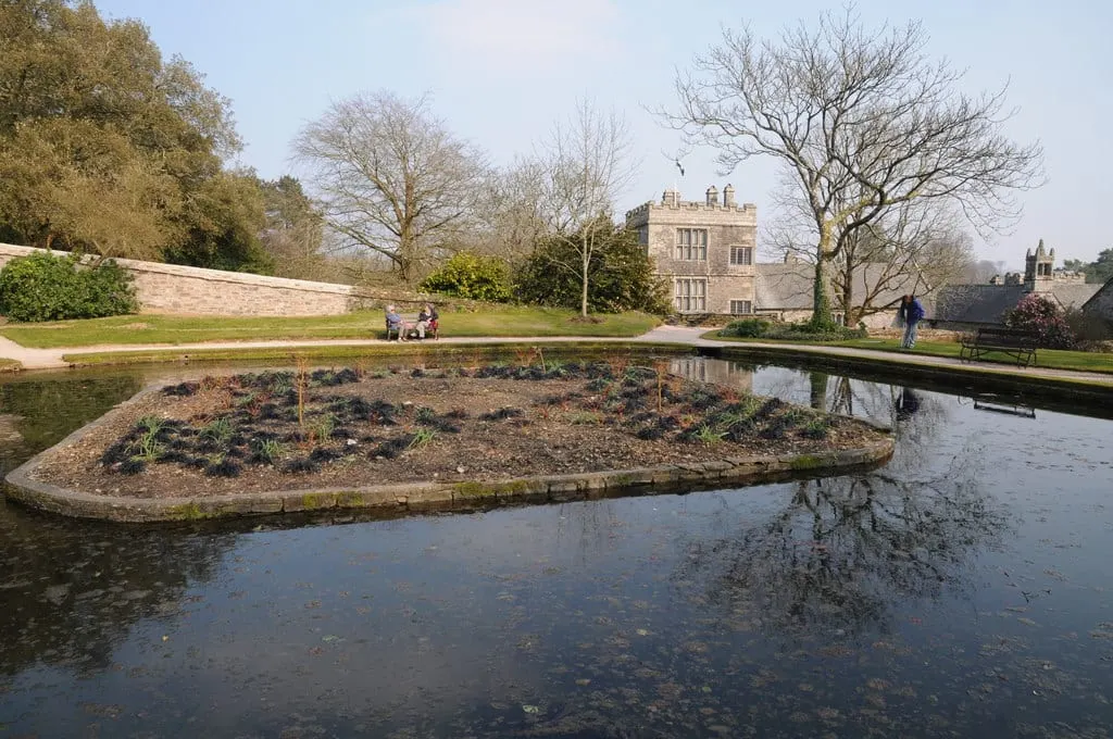 Photo of Cotehele, a Grade II* registered house & garden near Calstock in the Tamar Valley, Cornwall, south west England.
