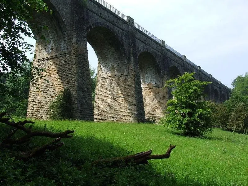 Photo of Avon Aqueduct, a landmark near Torphichen, West Lothian, central Scotland.