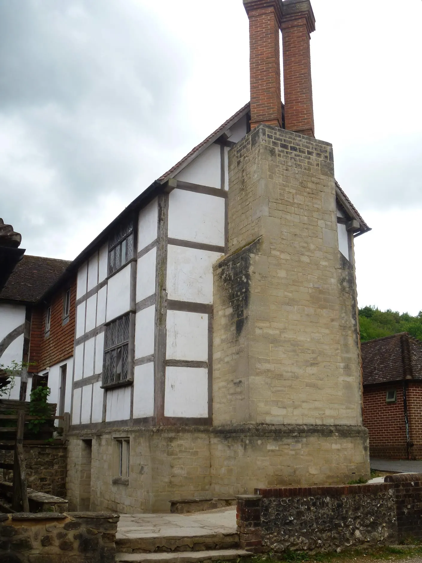 Photo of Weald & Downland Living Museum, a landmark near Singleton in the South Downs, West Sussex, south east England.