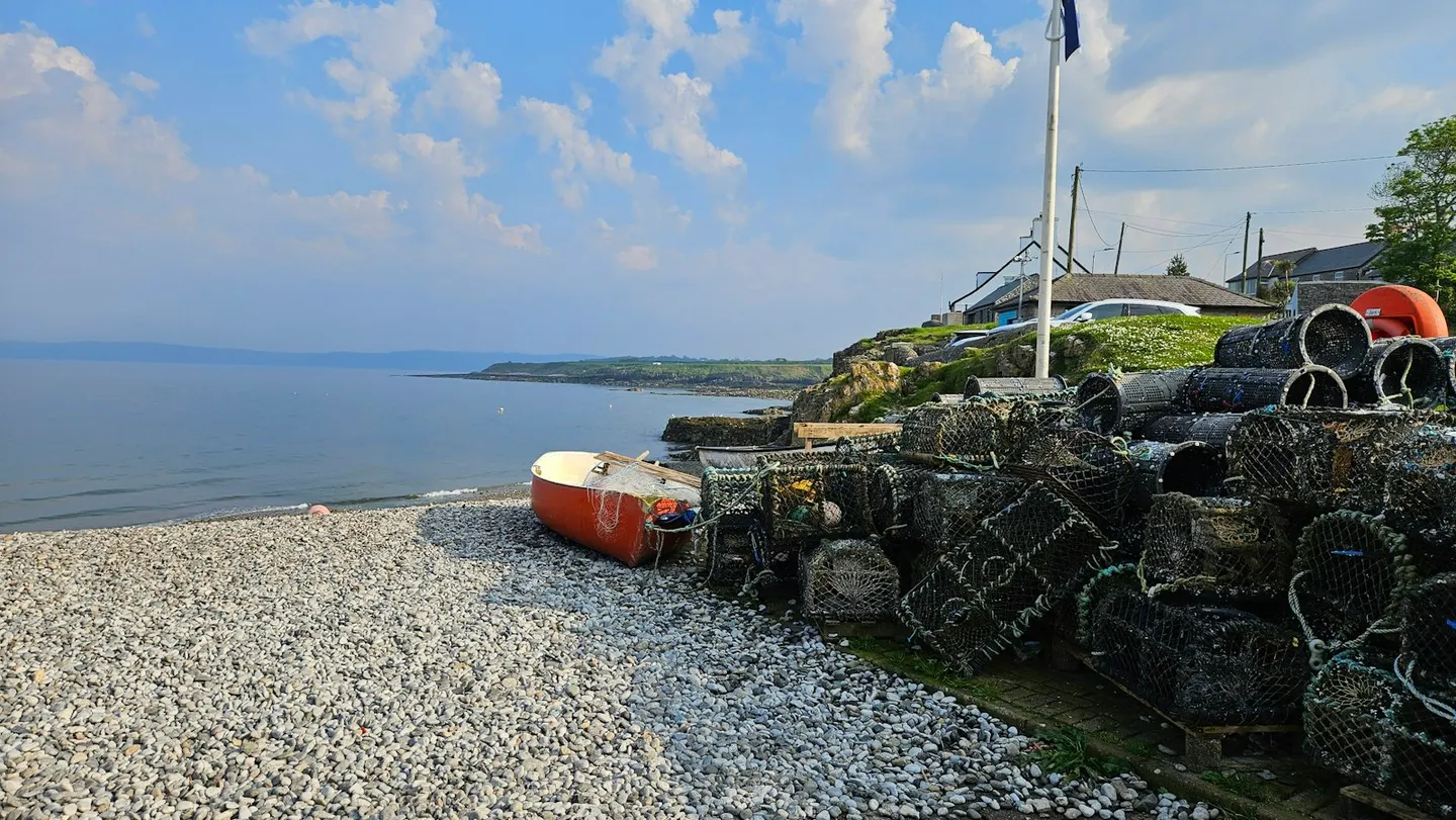 Photo of Moelfre, a village in Anglesey, north Wales.