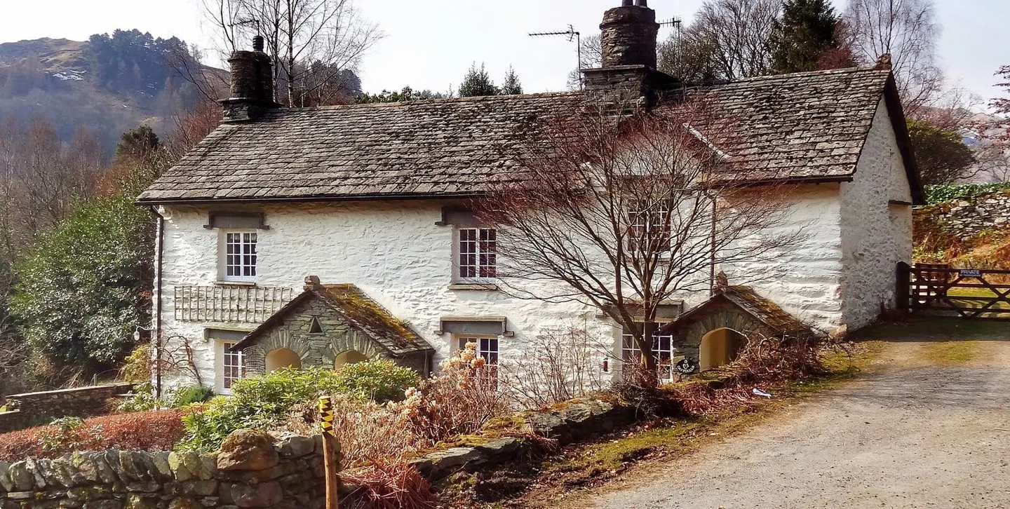 Photo of Rydal, a village in the Lake District, Cumbria, north west England.