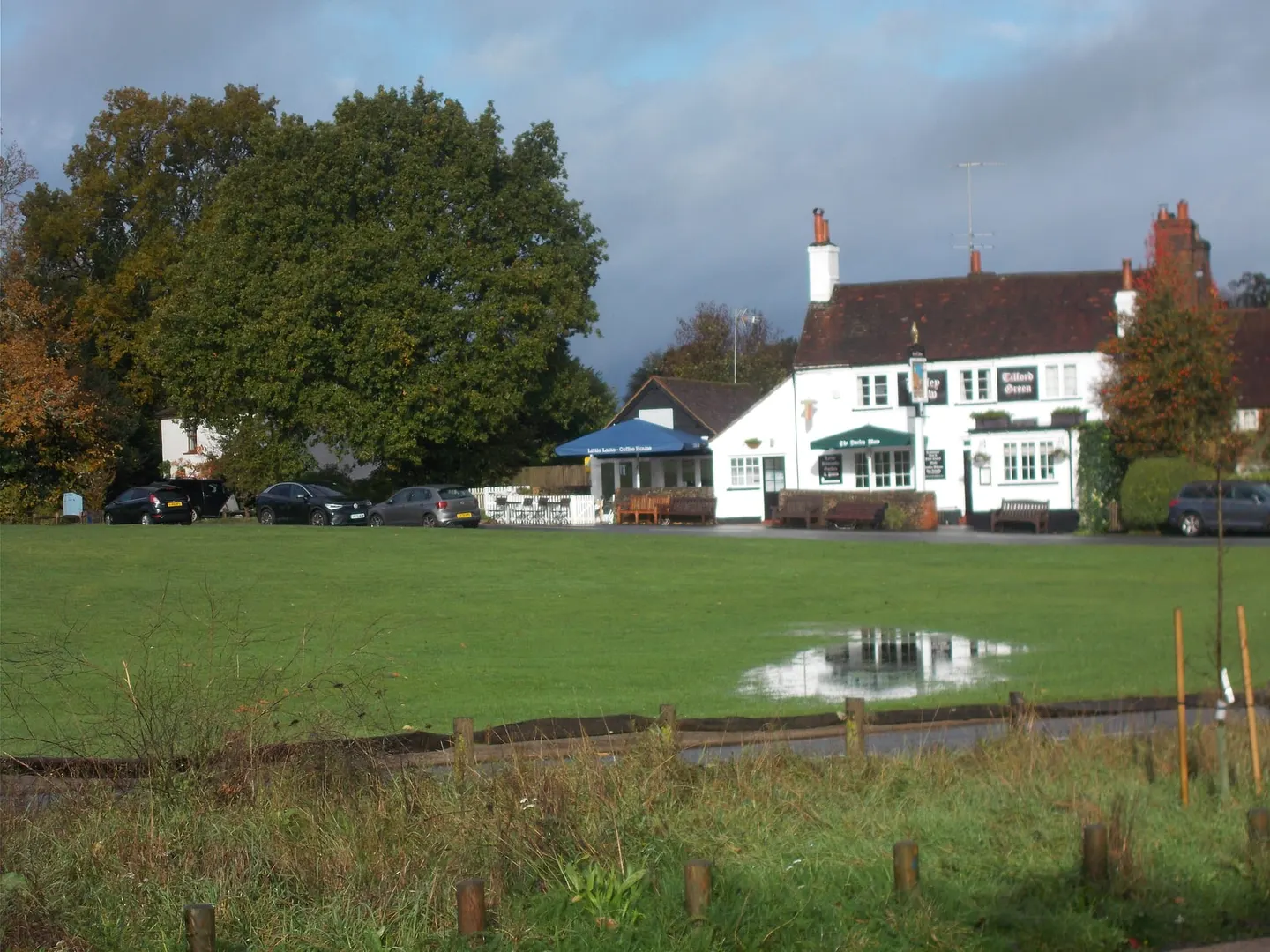 Photo of Tilford, a village in Surrey, south east England.
