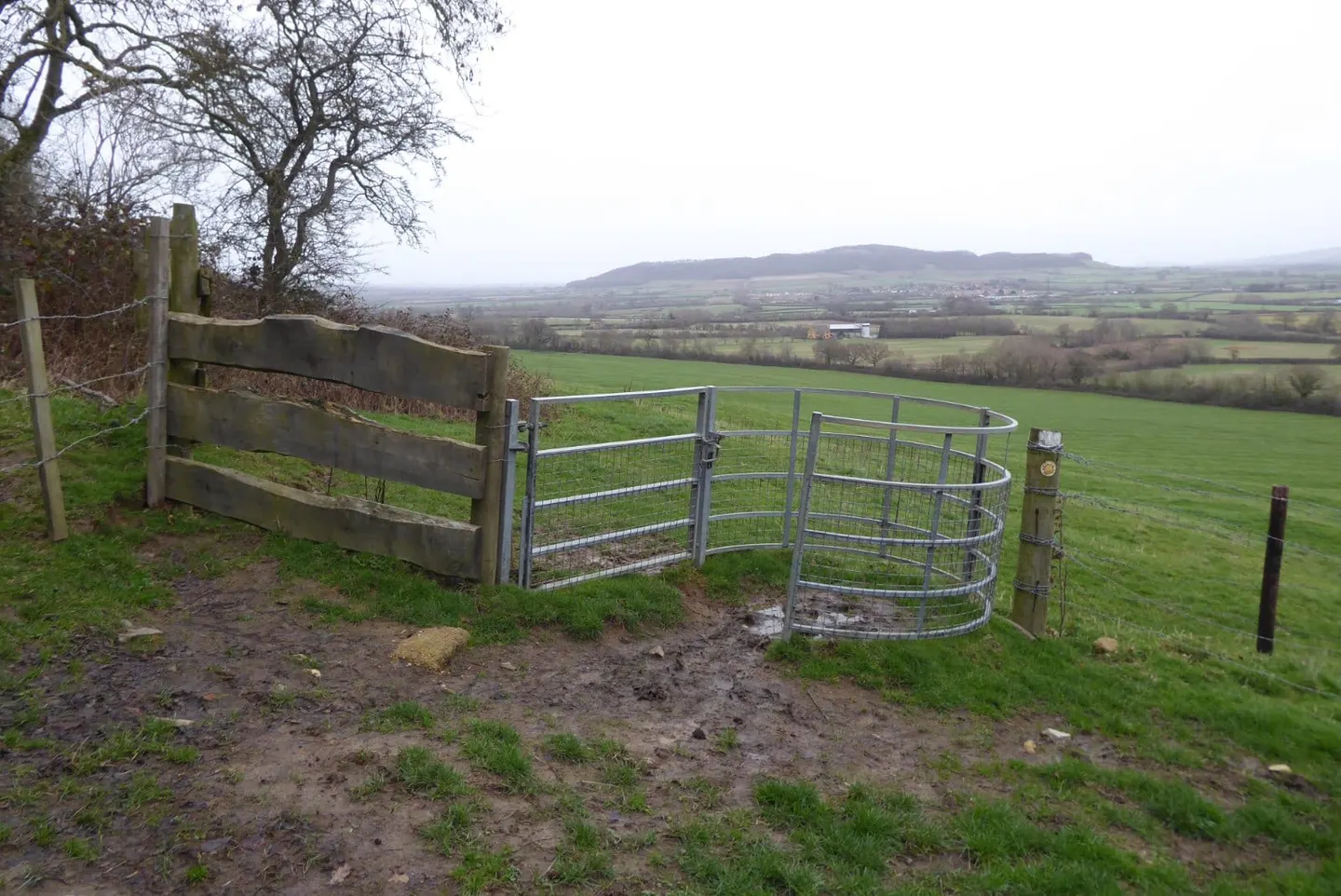 Photo along the Winchcombe Way, a 42-mile long-distance path in south west England.