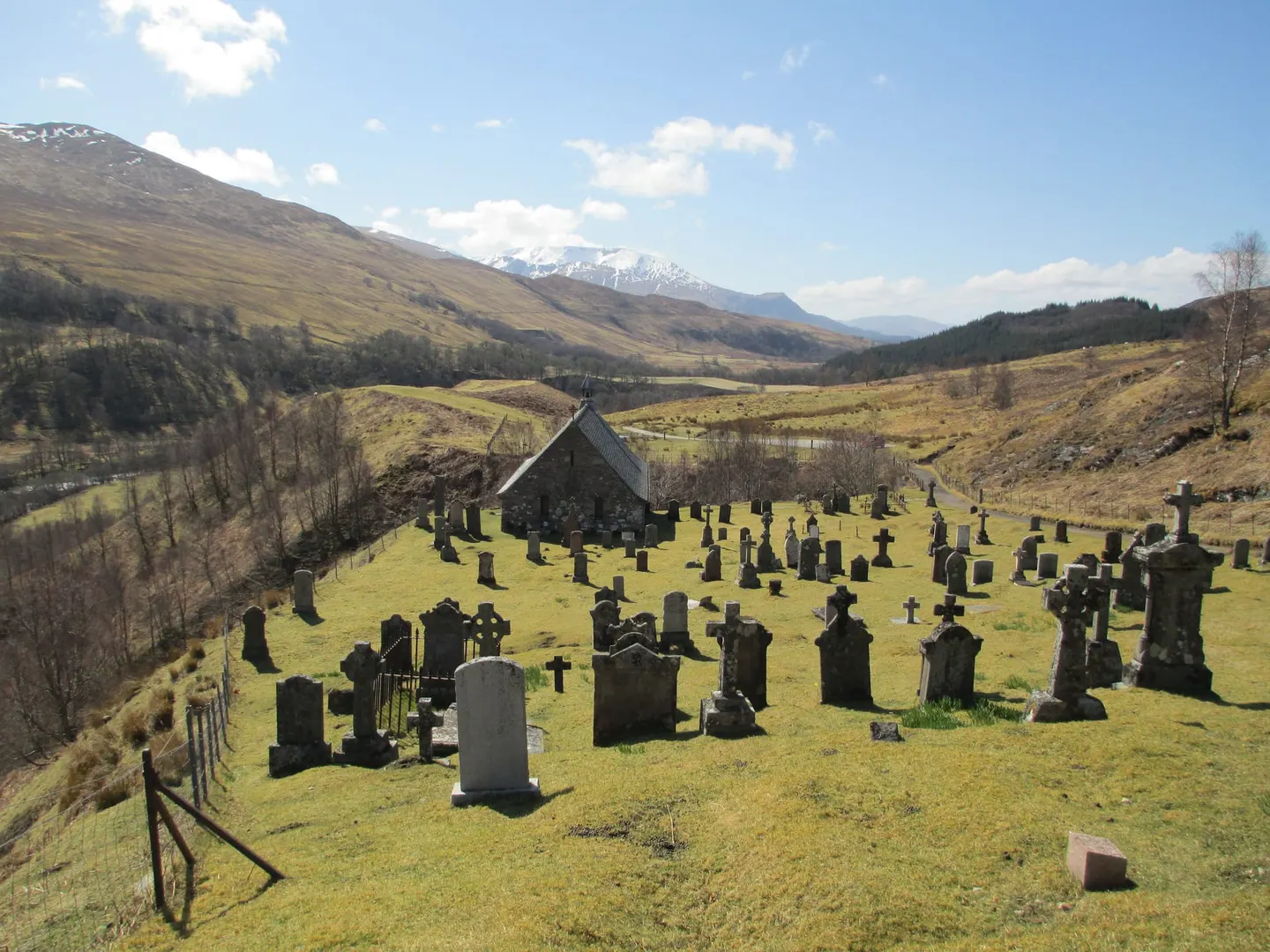 Photo of Cille Choirill, a church near Roy Bridge, Highland, the Scottish Highlands and Islands.