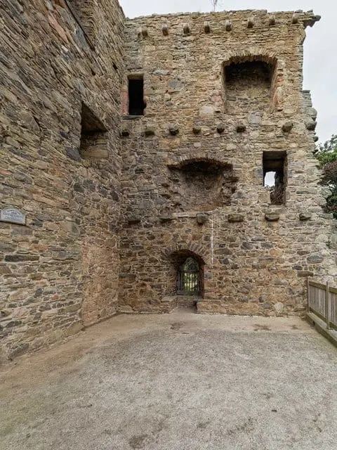 Photo of Drumin Castle, a ruined castle near Tomintoul in the Cairngorms, Moray, the Scottish Highlands and Islands.