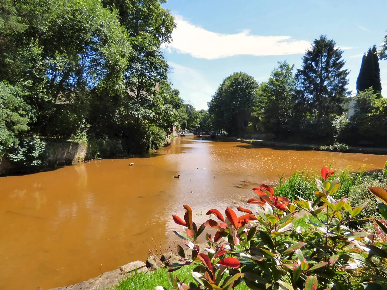 Photo of Worsley, a village in Greater Manchester, north west England.