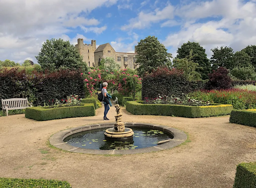 Photo of Helmsley Walled Garden, a garden in the North York Moors, North Yorkshire, northern England.