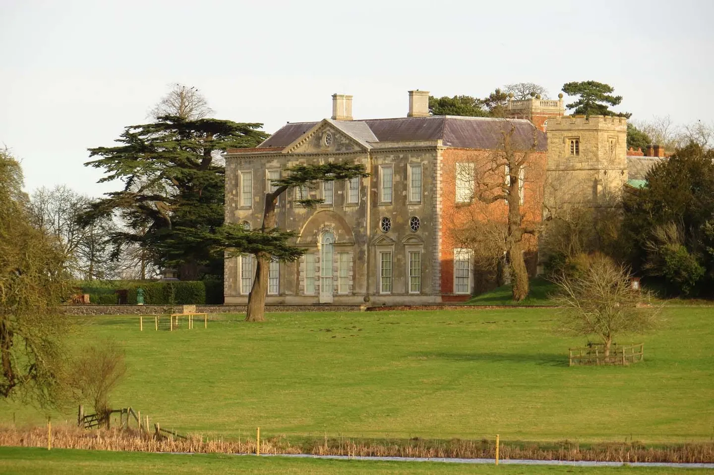 Photo of Claydon House, a house & garden near Winslow, Buckinghamshire, south east England.