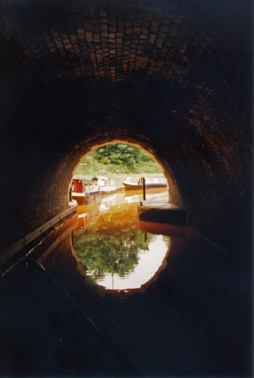 Photo of Harecastle Tunnel, a landmark near Barthomley, Staffordshire, central England.