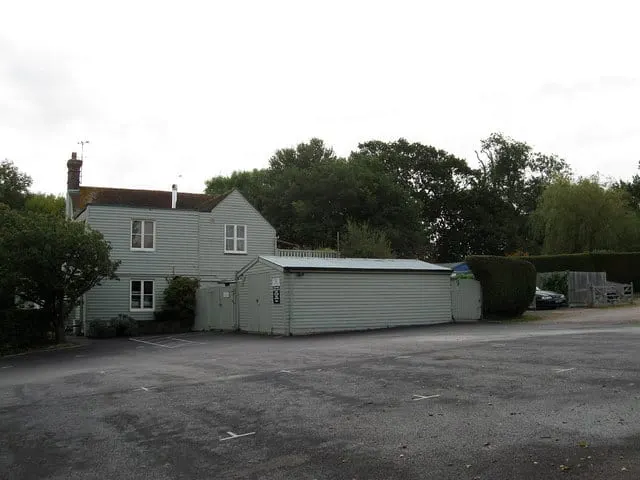 Photo of The Jolly Sportsman, a pub near East Chiltington in the South Downs, East Sussex, south east England.