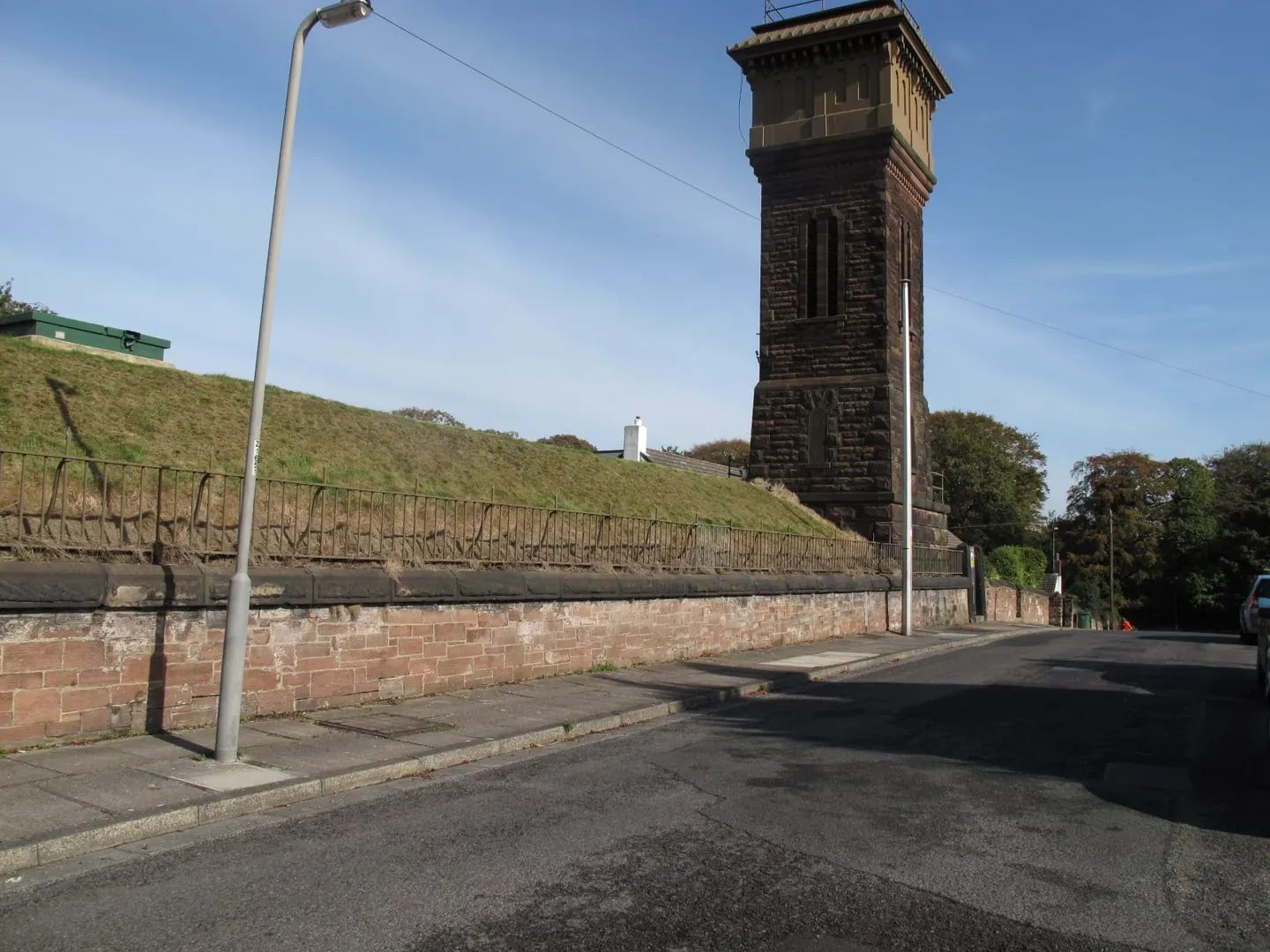 Photo: Woolton Hill, an 89m hill near Liverpool, Merseyside, north west England.