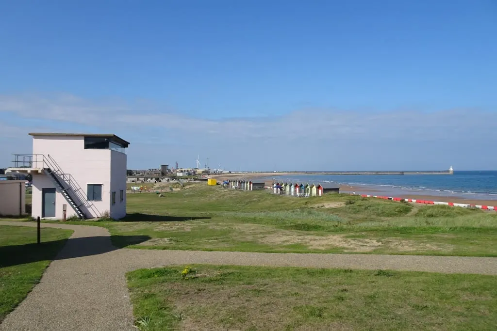 Photo of Blyth South Beach, a swimming spot near Newbiggin-by-the-Sea, Northumberland, north east England.