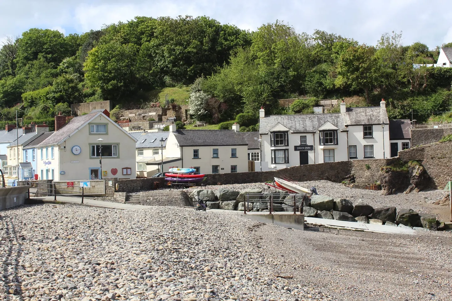 Photo of Sheepfields, a country estate near Little Haven, Pembrokeshire, south west Wales.