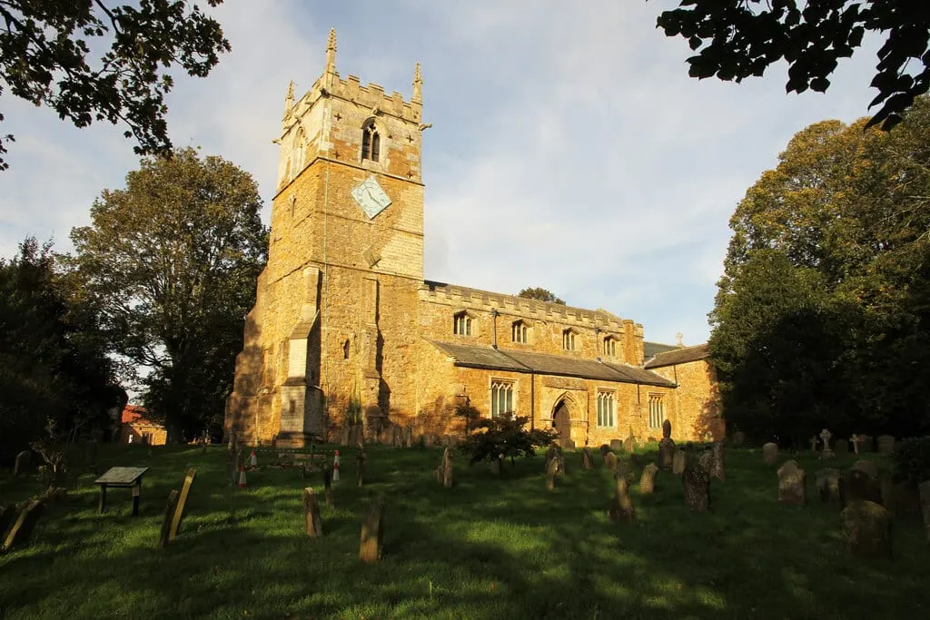 Photo of Caistor, a village in Lincolnshire, central England.