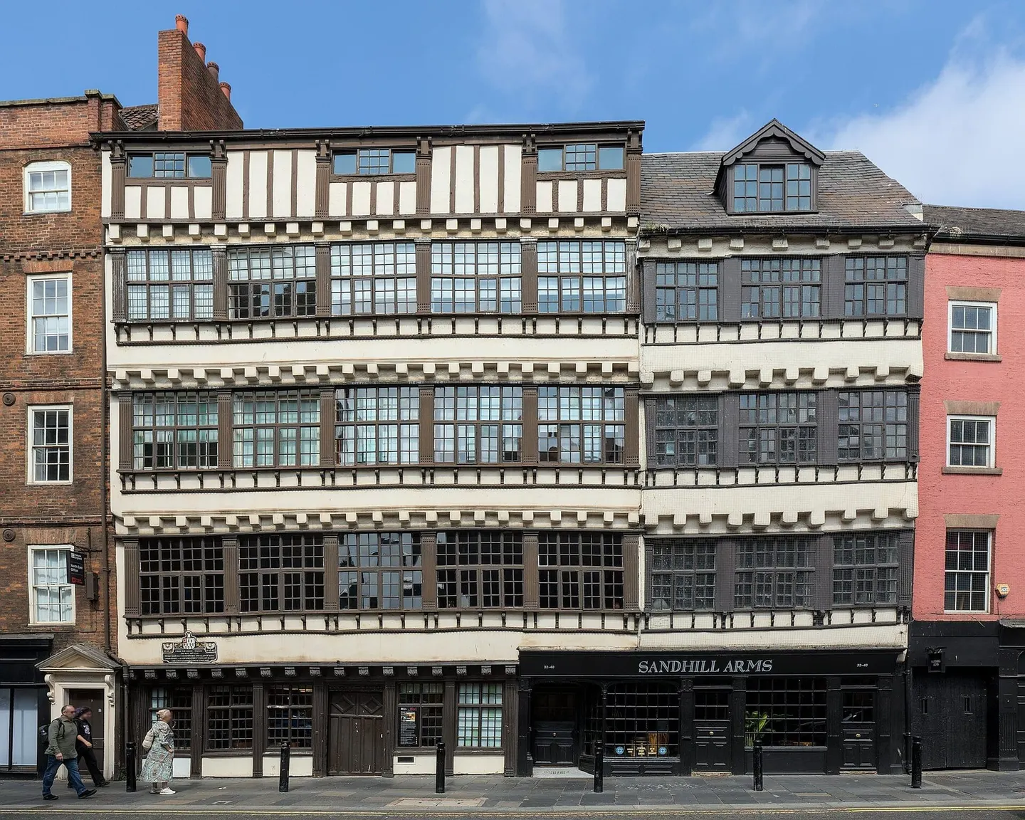 Photo of Bessie Surtees House, a house near Newcastle upon Tyne, Tyne and Wear, north east England.