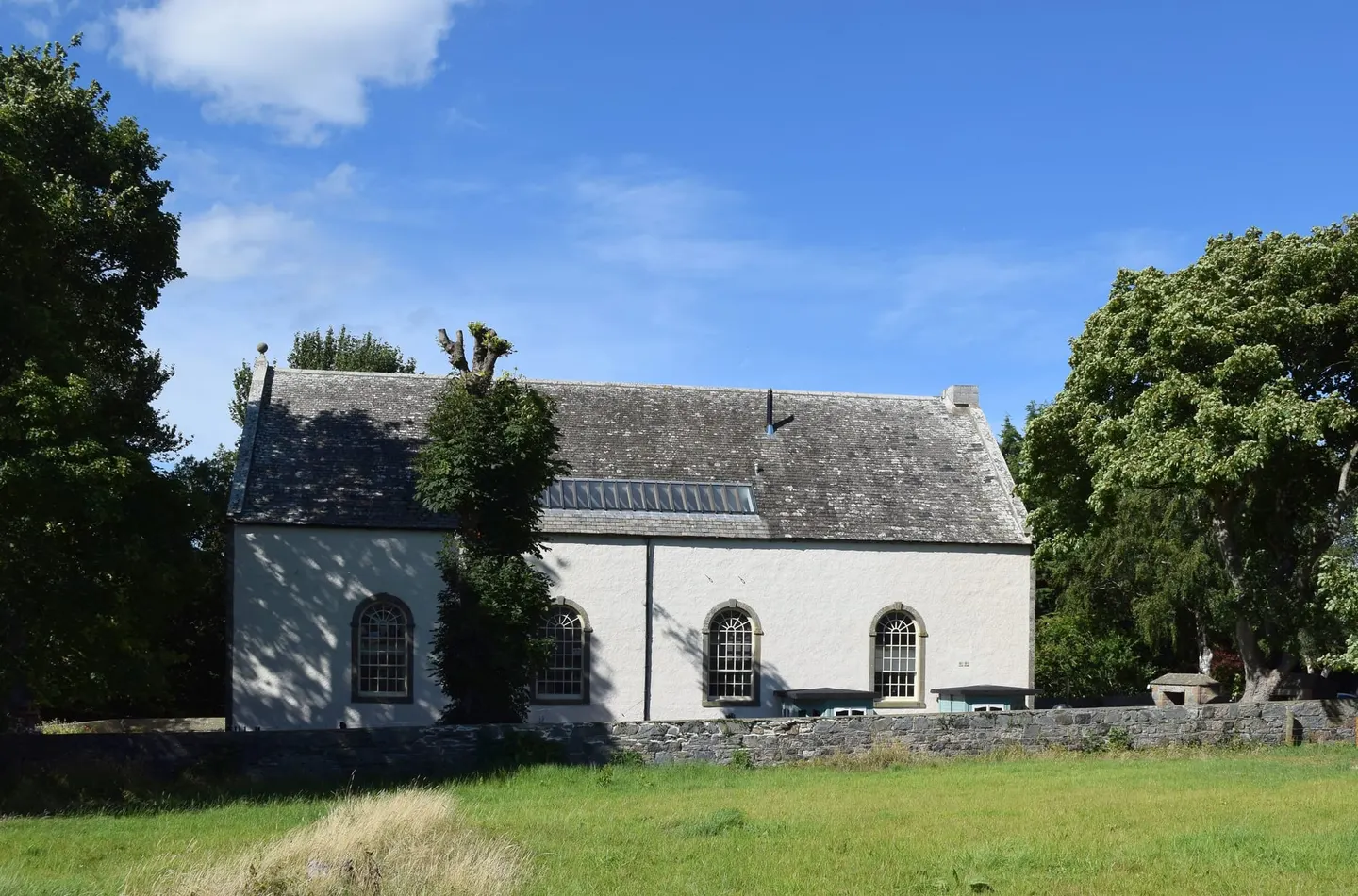 Photo of Fordyce Parish Church, a church in Aberdeenshire, north east Scotland.