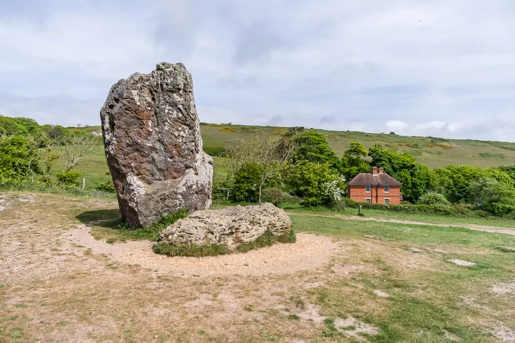 Photo of Mottistone Estate, a country estate near Calbourne, the Isle of Wight, south east England.