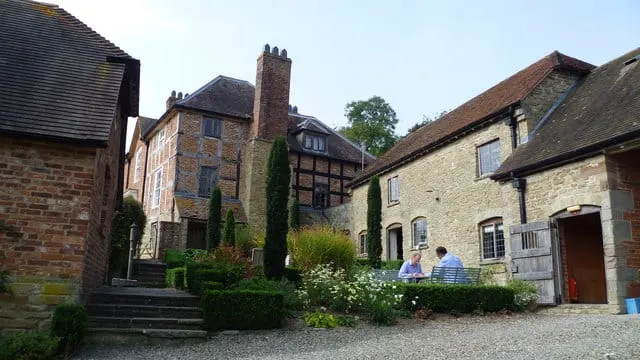 Photo of Old Downton Lodge, a restaurant near Downton on the Rock, Herefordshire, central England.