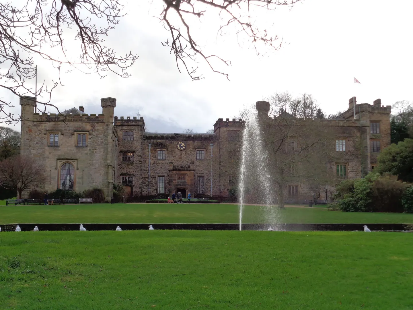 Photo of Towneley Park, a garden near Burnley, Lancashire, north west England.
