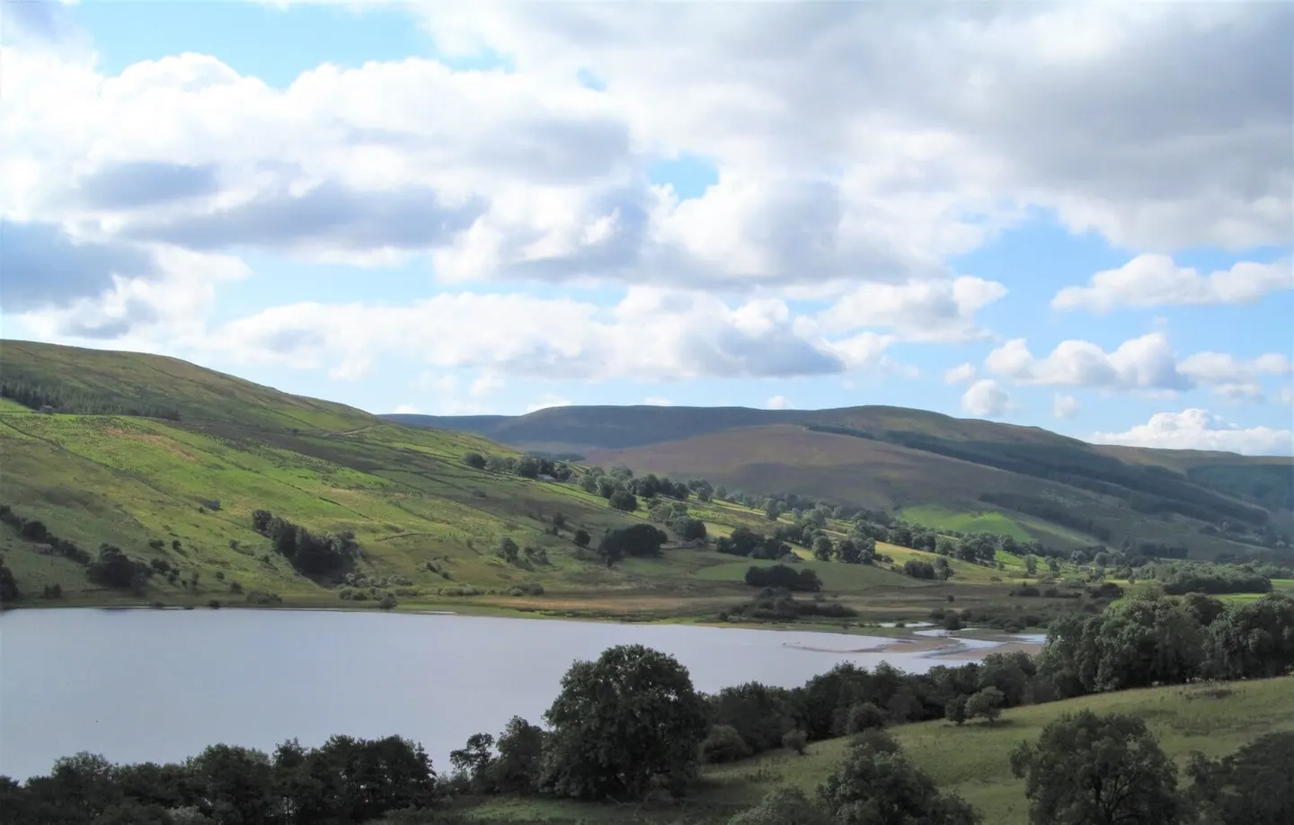 Photo of Semerwater, a Lake near Bainbridge in the Yorkshire Dales, North Yorkshire, northern England.