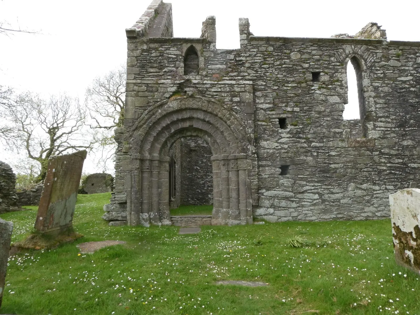 Photo of Whithorn Priory, a ruined priory in Dumfries and Galloway, southern Scotland.