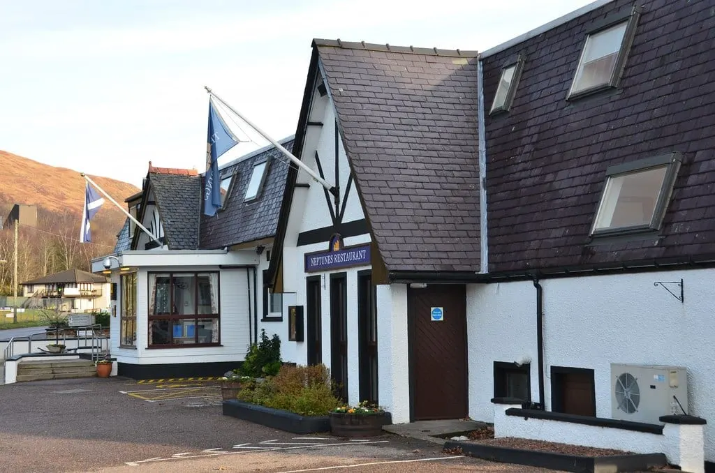 Photo of The Moorings Hotel, a pub near Banavie, Highland, the Scottish Highlands and Islands.