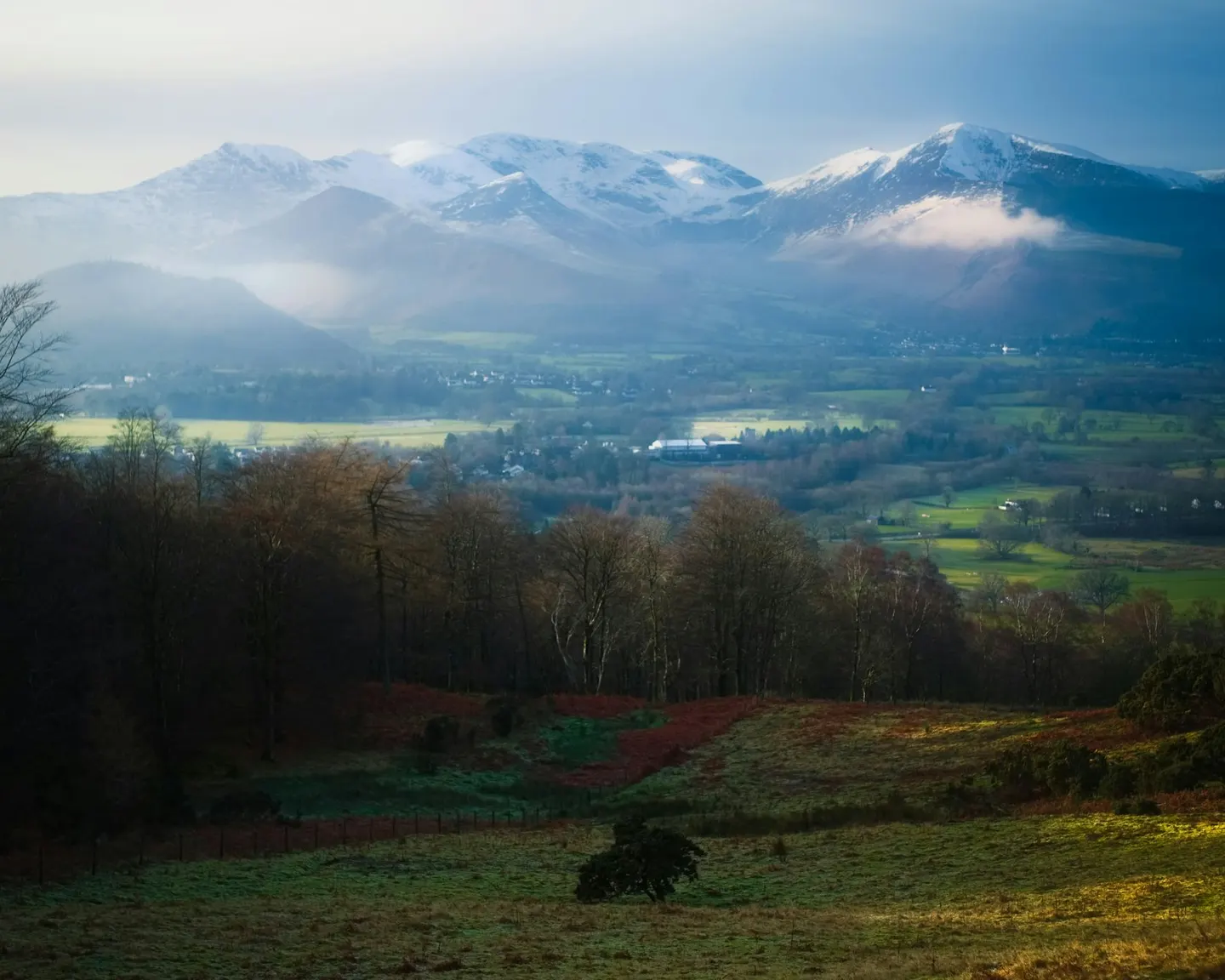Photo: Latrigg, a 369m Lake District fell near Applethwaite, Cumbria, north west England.