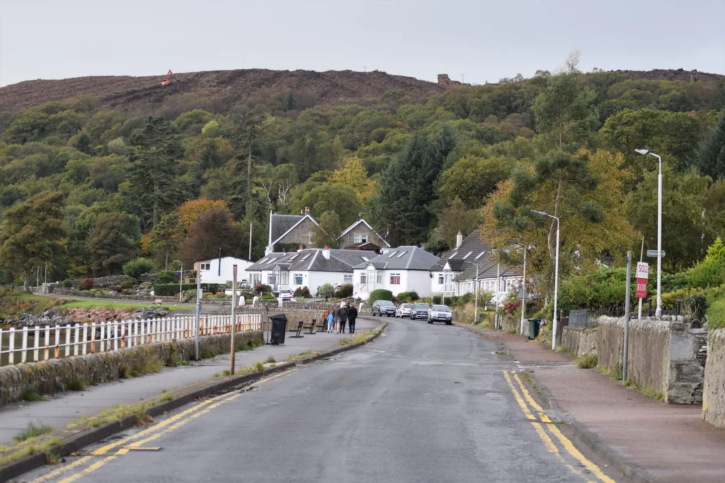 Photo of Tighnabruaich, a village in Argyll and Bute, the Scottish Highlands and Islands.