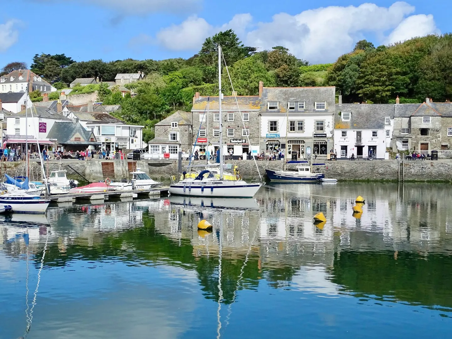 Photo of Padstow, a village in Cornwall, south west England.