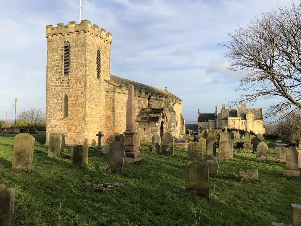 Photo of St Mary the Virgin, Seaham, a church in County Durham, north east England.