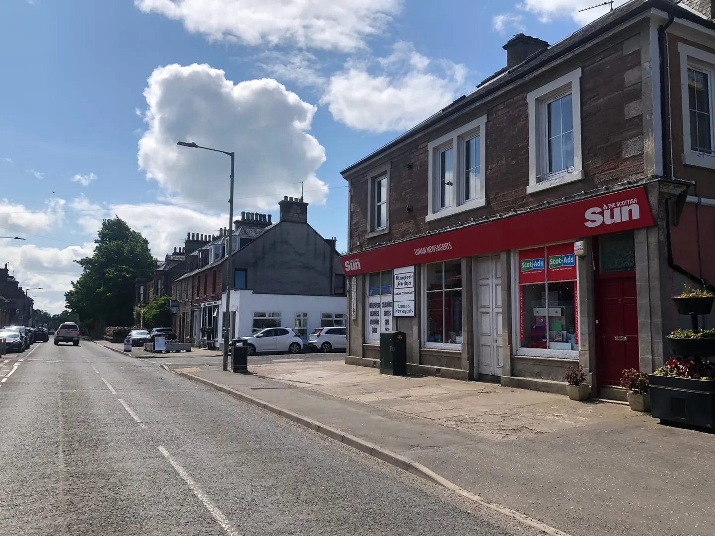 Photo of Alyth, a village in Perth and Kinross, central Scotland.