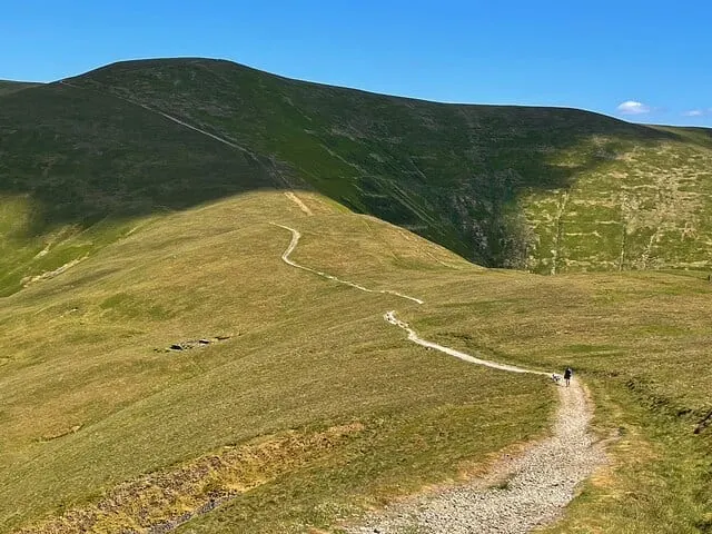 Photo along the Dales High Way, a 90-mile long-distance path running from Saltaire to Appleby-in-Westmorland, England.