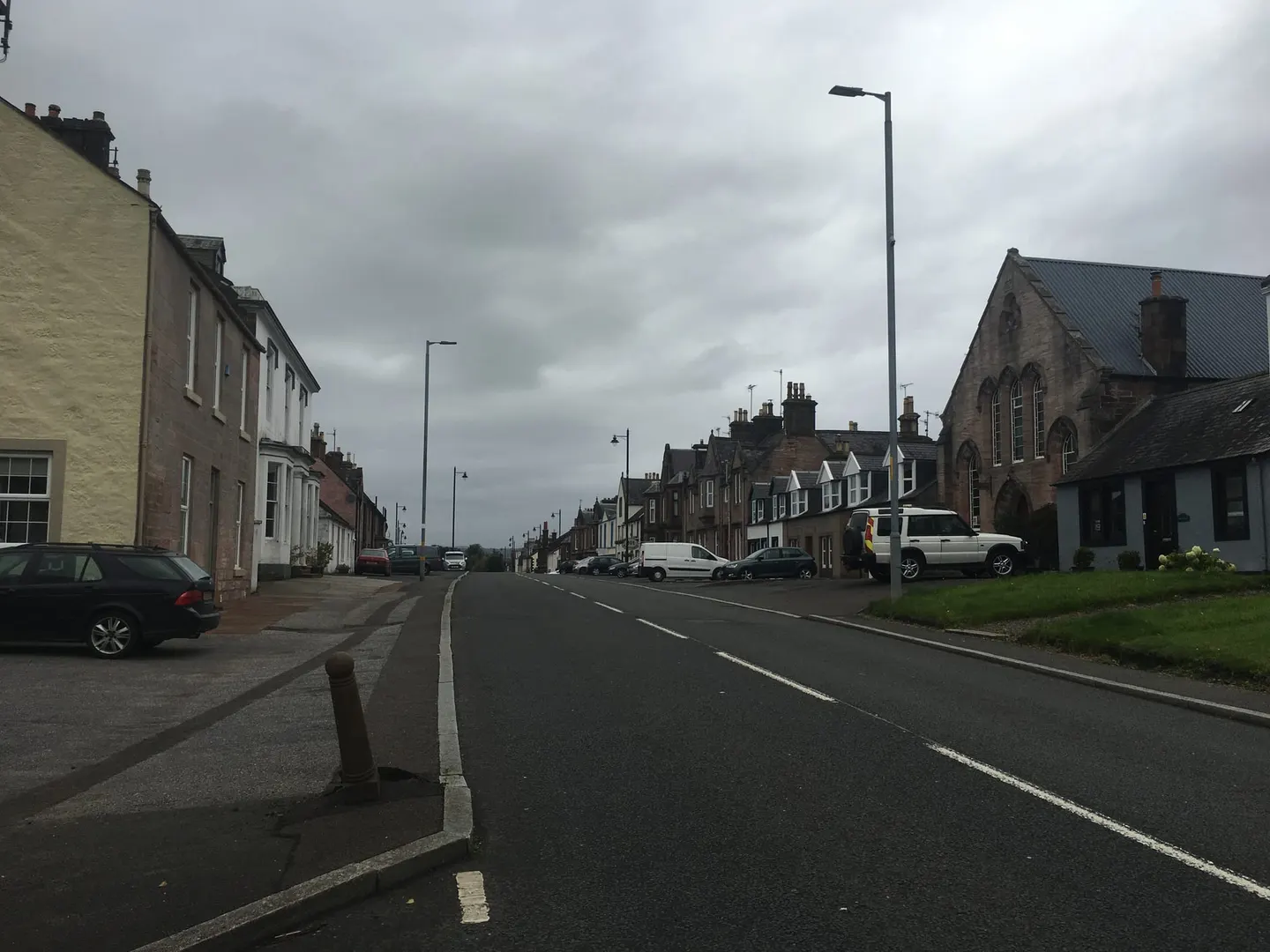 Photo of Thornhill, a village in Dumfries and Galloway, southern Scotland.