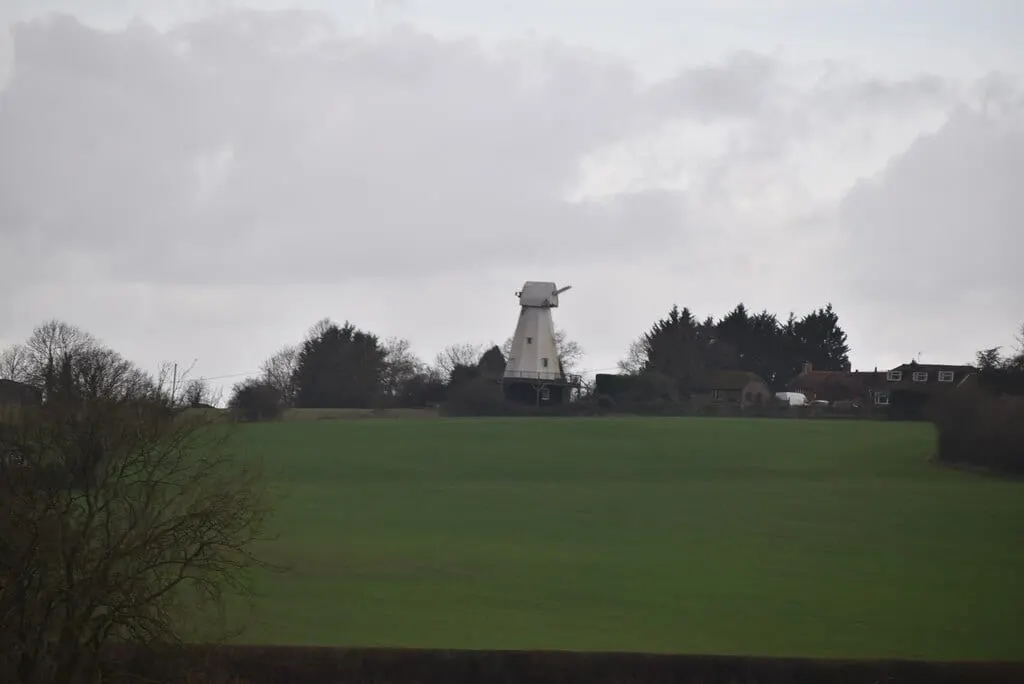 Photo of Woodchurch Windmill, a windmill in Kent, south east England.