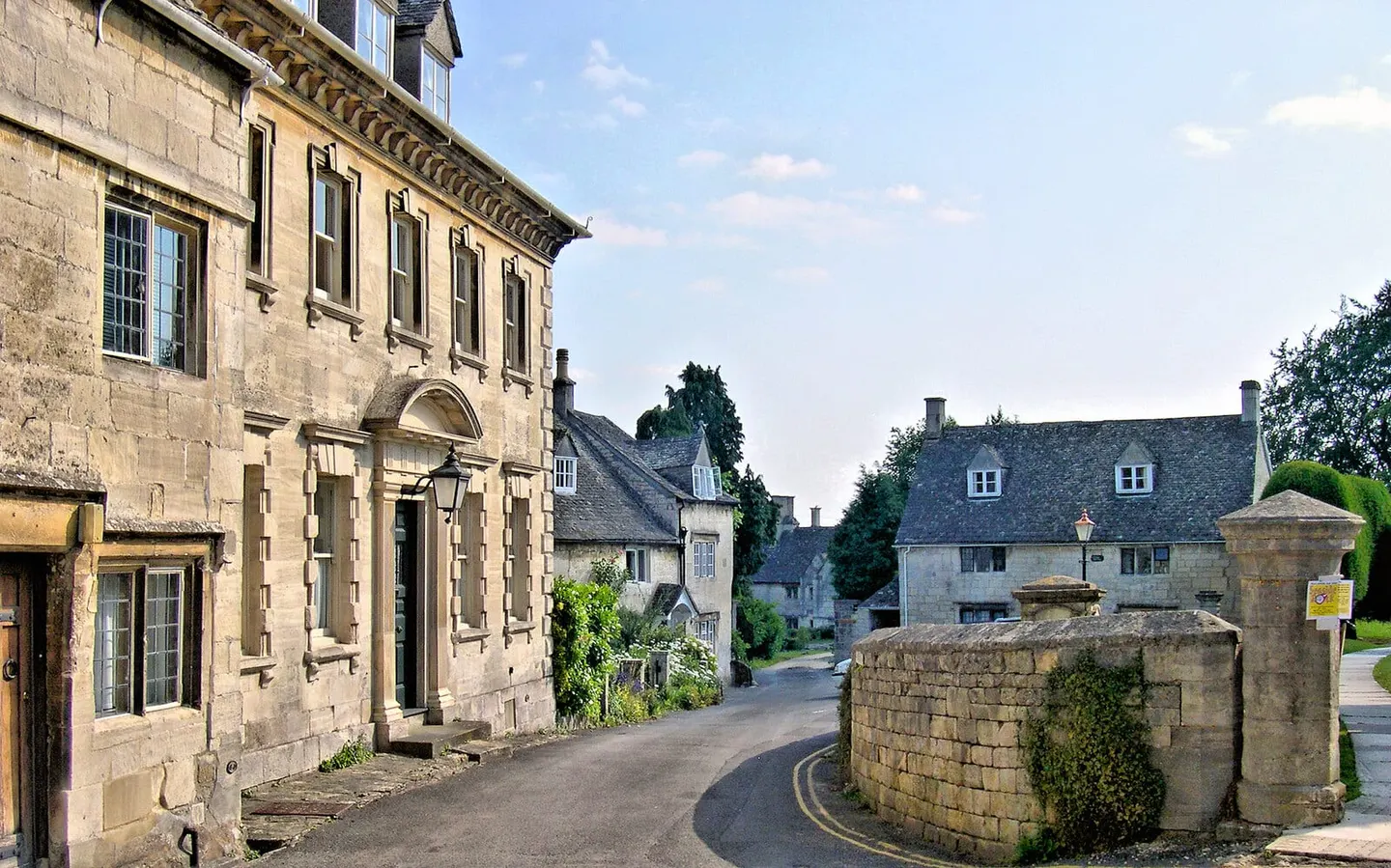 Photo of Painswick, a village in the Cotswolds, Gloucestershire, south west England.