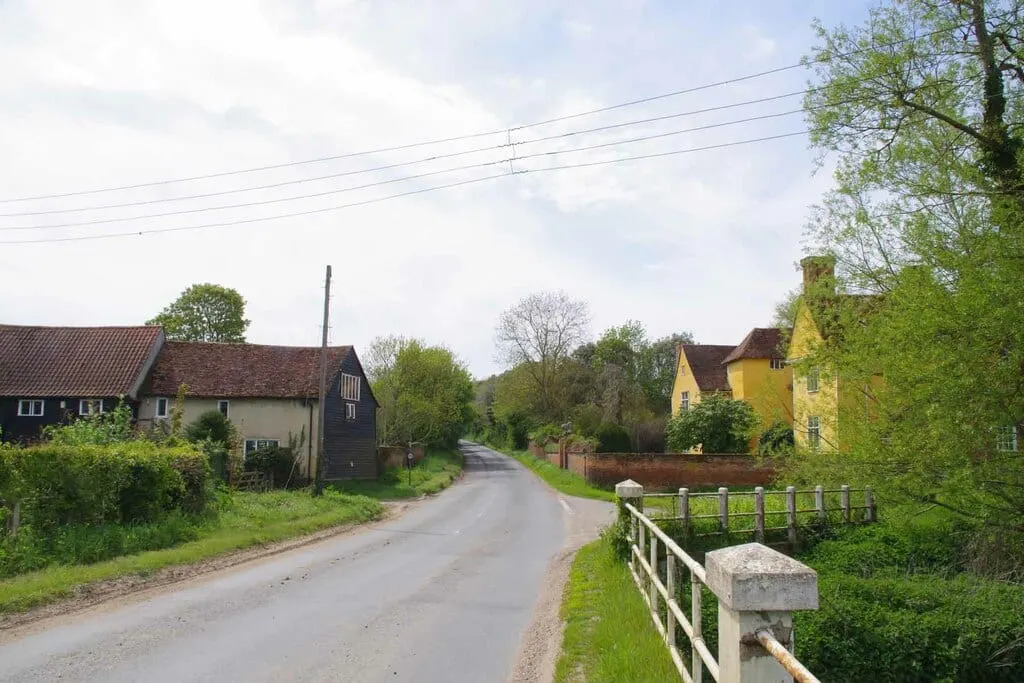 Photo of Thorington Hall & Studio, a house & garden near Stoke-by-Nayland in Dedham Vale, Suffolk, eastern England.