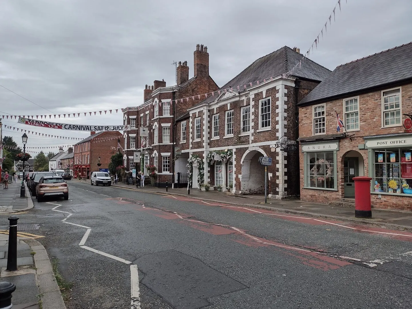 Photo of Tarporley, a village in Cheshire, north west England.